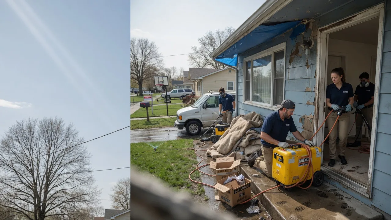 Basement Flood Cleanup in Moxee, WA near me